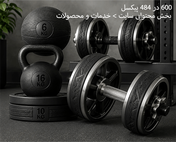 دمبل‌ها و وزنه‌ها